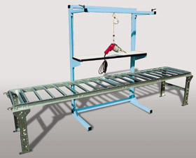 Open Frame over conveyor