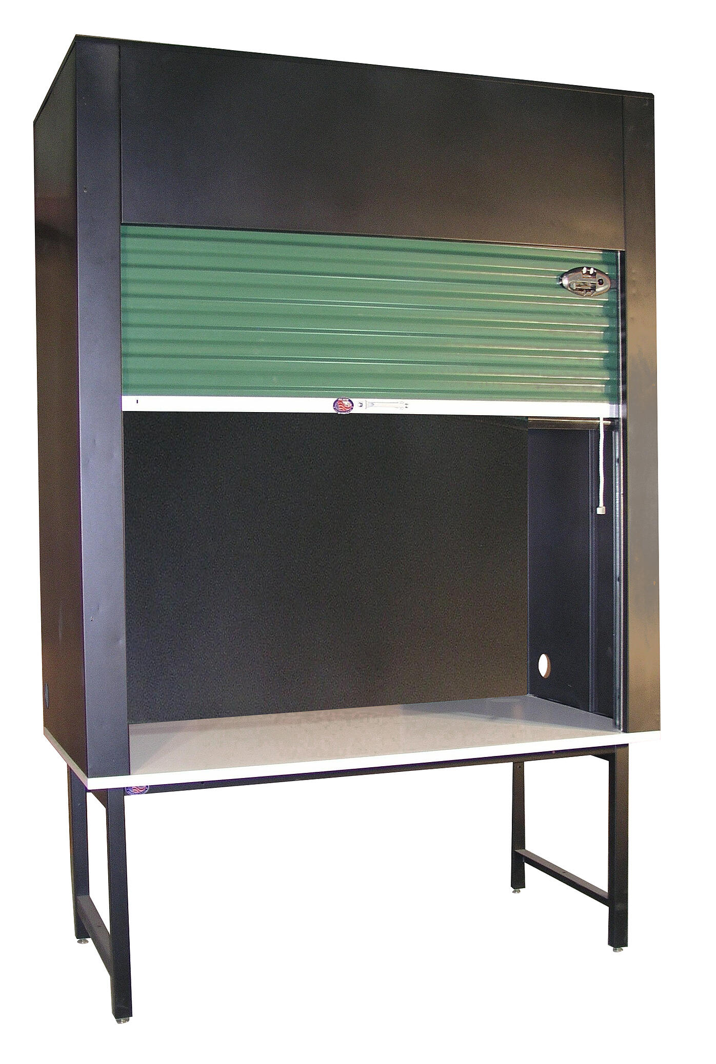 Enclosed storage workbench